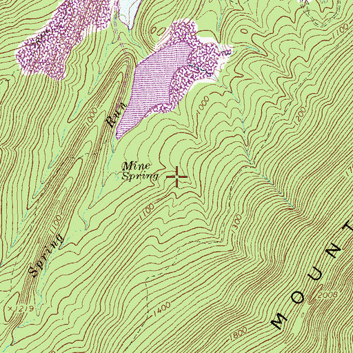 Topographic Map of Unimin Tailings Dam, VA