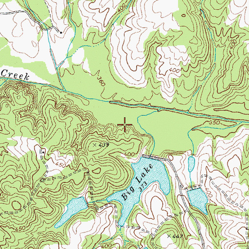 Topographic Map of Temple Dam, VA