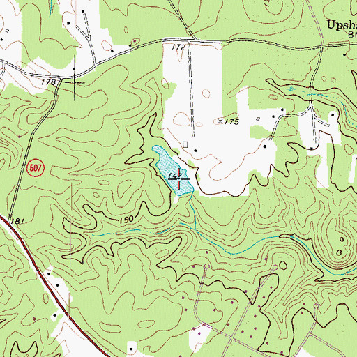 Topographic Map of Kellys Dam, VA