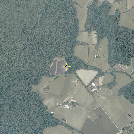Aerial/Satellite Image of Purcellville Dam, VA