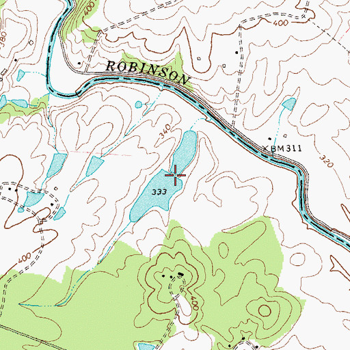 Topographic Map of Hartland-Hall Dam Number Two, VA