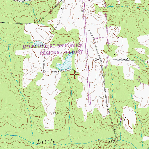 Topographic Map of Winkle Dam, VA