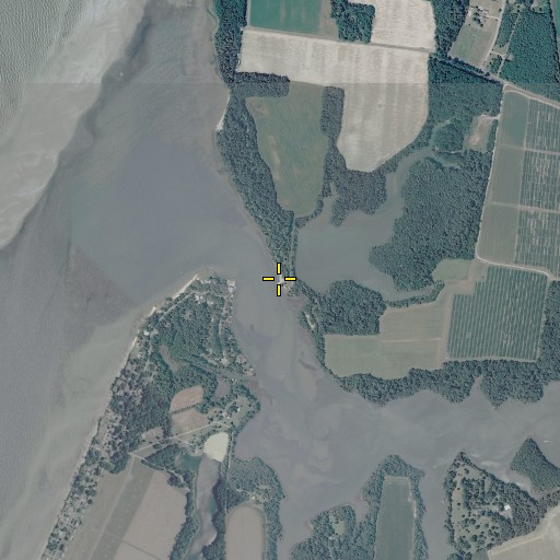 Aerial/Satellite Image of Kellam Dam, VA