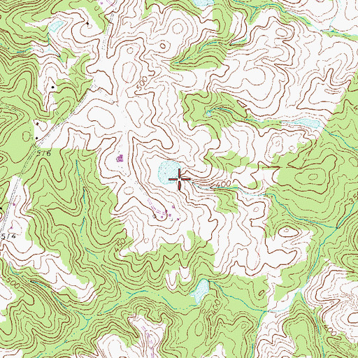 Topographic Map of Murphy Dam, VA
