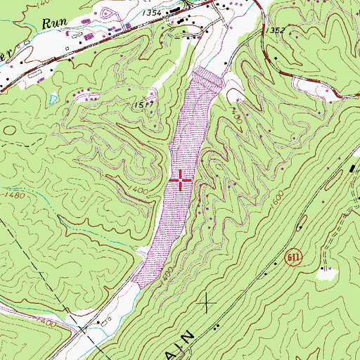 Topographic Map of Lake Laura, VA