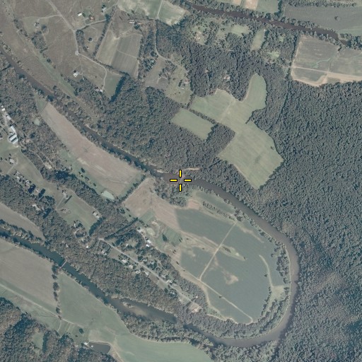 Aerial/Satellite Image of Chapman Dam, VA