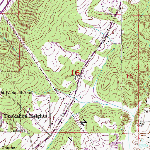 Topographic Map of Morton (historical), AL