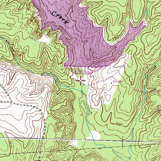 Topographic Map of Fawn Lake, VA
