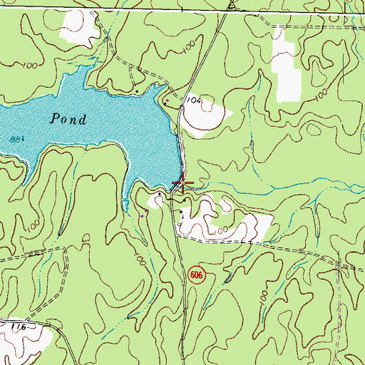 Topographic Map of Avery Dam, VA