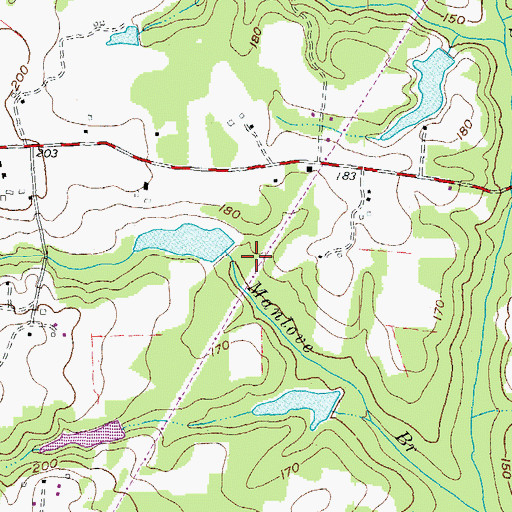 Topographic Map of Parsons Number One Dam, VA