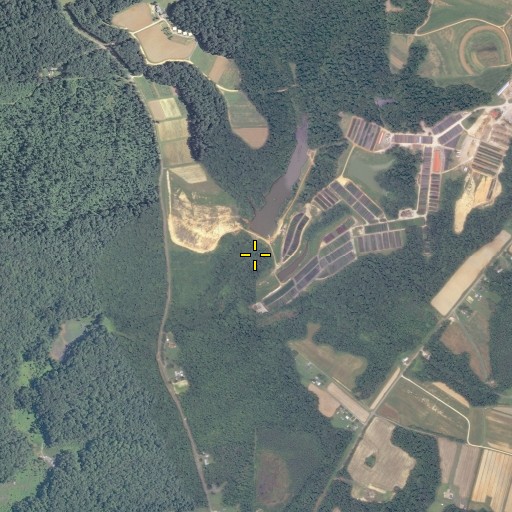 Aerial/Satellite Image of Flemmer Dam, VA