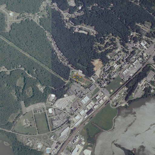 Aerial/Satellite Image of Butler Stadium, VA