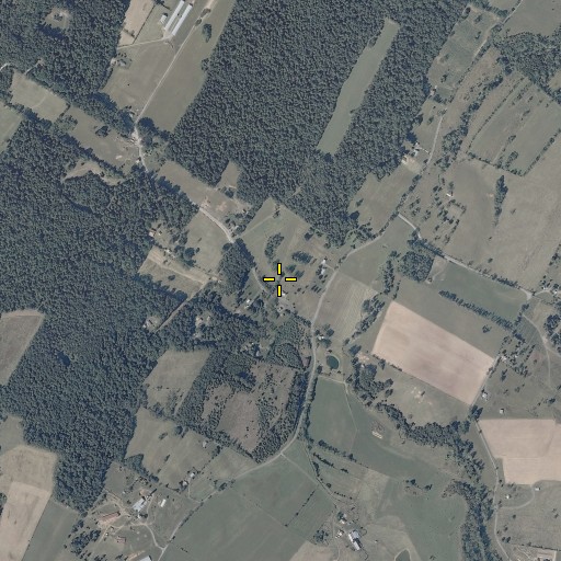 Aerial/Satellite Image of Trinity Cemetery, VA