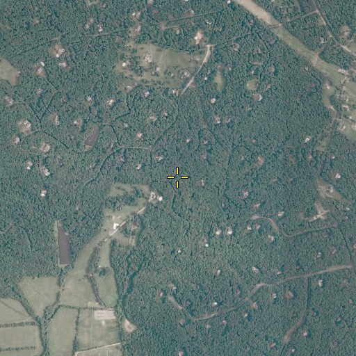 Aerial/Satellite Image of Second Baptist Church, VA