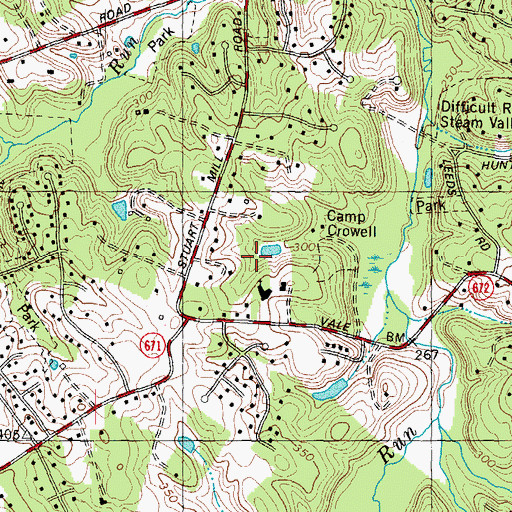 Topographic Map of Whole Word Theolgical Seminary, VA