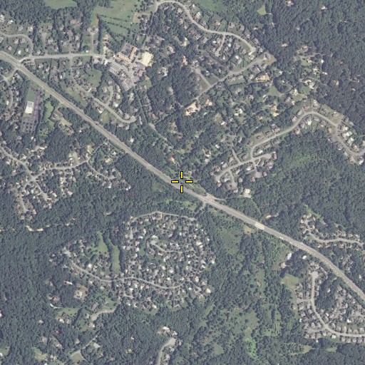 Aerial/Satellite Image of Colvin Run Mill, VA