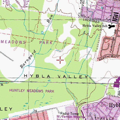 Topographic Map of Stoneybrook Mansion, VA