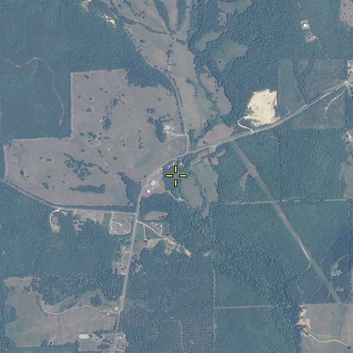Aerial/Satellite Image of Waterloo Spring, AL