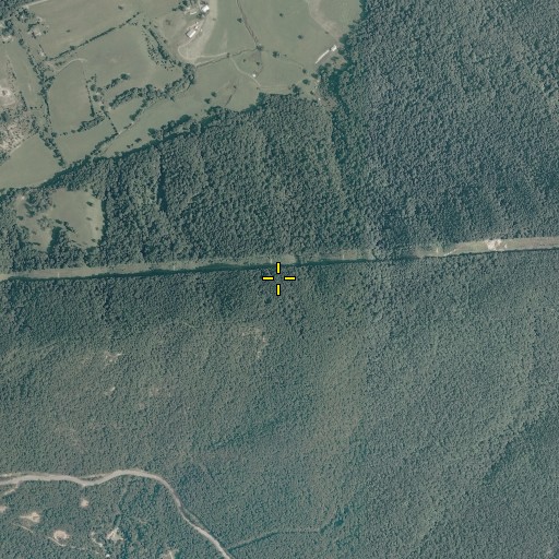 Aerial/Satellite Image of Catawba Mountain, VA