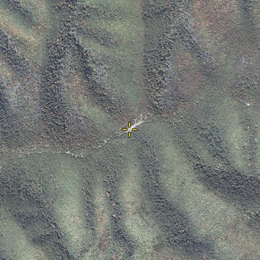 Aerial/Satellite Image of Flagpole Knob, VA