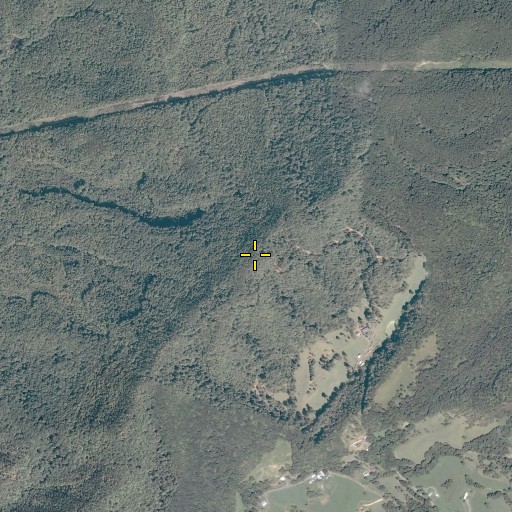 Aerial/Satellite Image of Little Mountain, VA