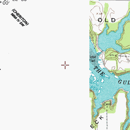 Topographic Map of White Cliffs, VA