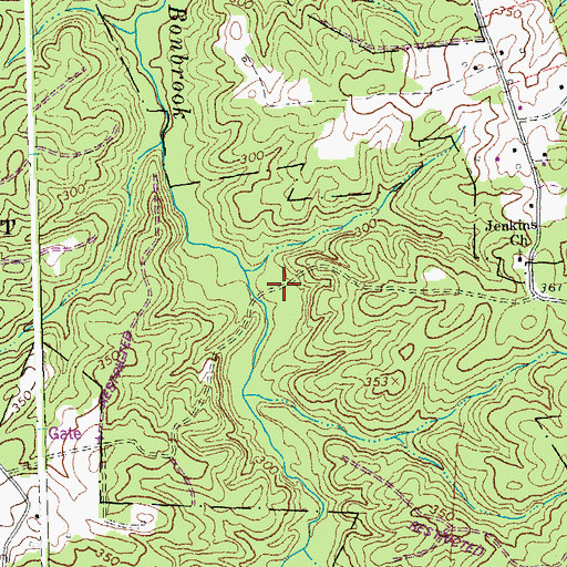 Topographic Map of Tally (historical), VA