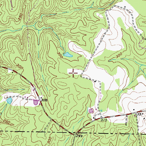 Topographic Map of Drumgoole (historical), VA