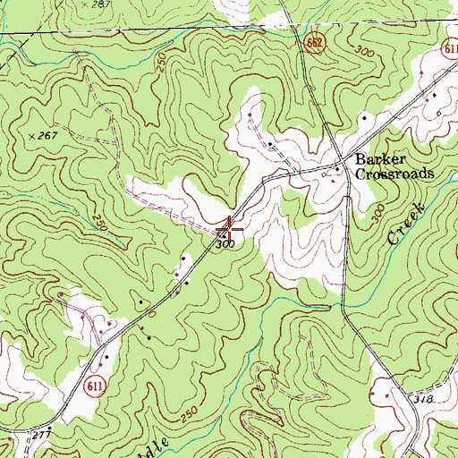 Topographic Map of Good Hope School (historical), VA