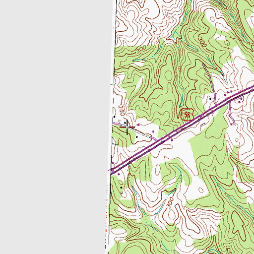 Topographic Map of Holy Sunrise Church (historical), VA