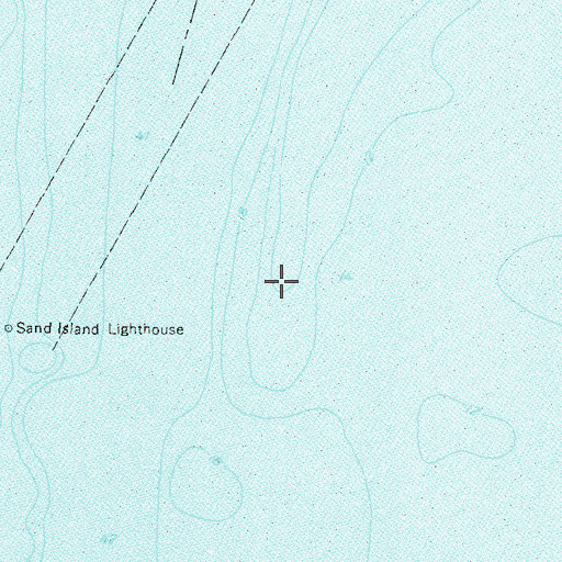 Topographic Map of Revenue Point (historical), AL