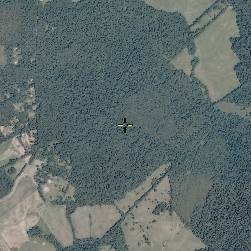 Aerial/Satellite Image of Chicken Mountain, VA