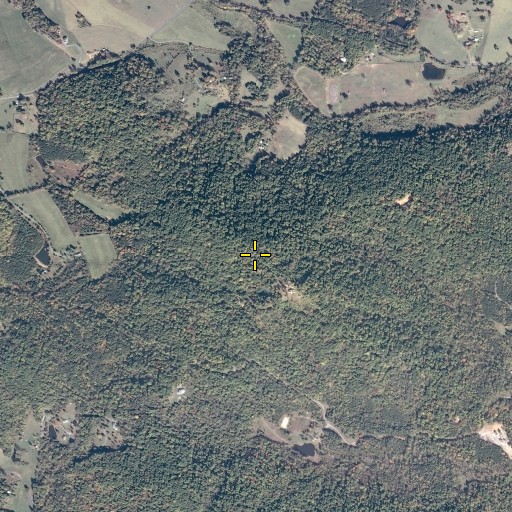 Aerial/Satellite Image of Harris Mountain, VA