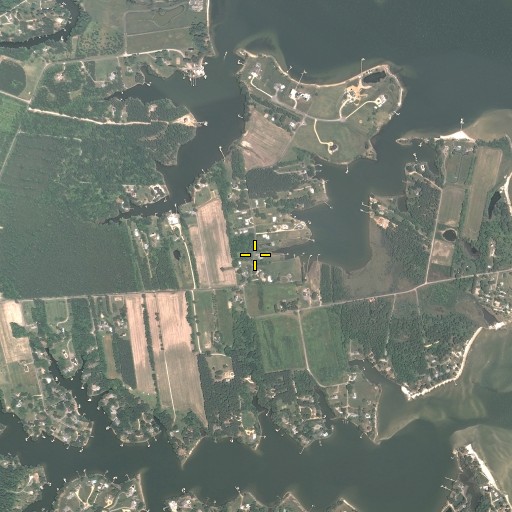 Aerial/Satellite Image of Ocran, VA