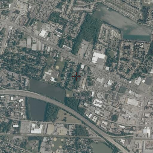 Aerial/Satellite Image of Boulevard Manor, VA