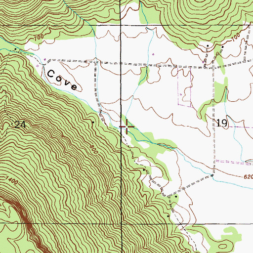Topographic Map of Sikes Cemetery, AL