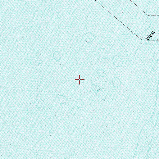 Topographic Map of West Bank, AL