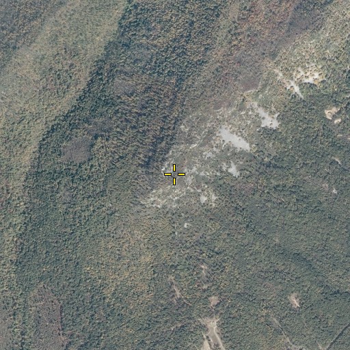 Aerial/Satellite Image of Strickler Knob, VA