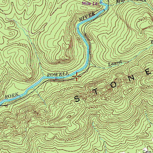 Topographic Map of Robbins (historical), VA