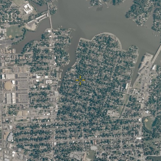 Aerial/Satellite Image of Colonial Place, VA