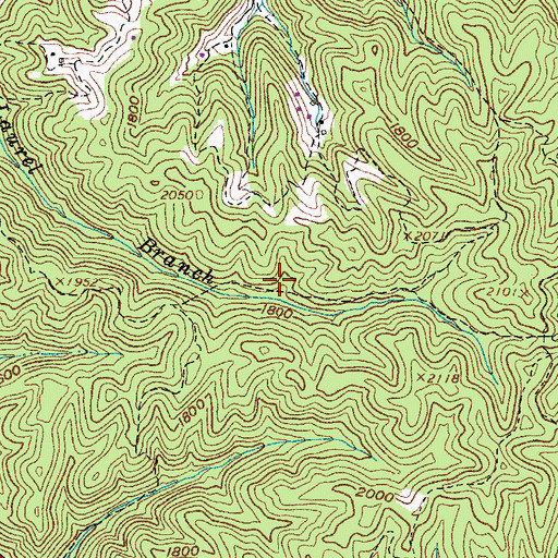 Topographic Map of Owens School (historical), VA