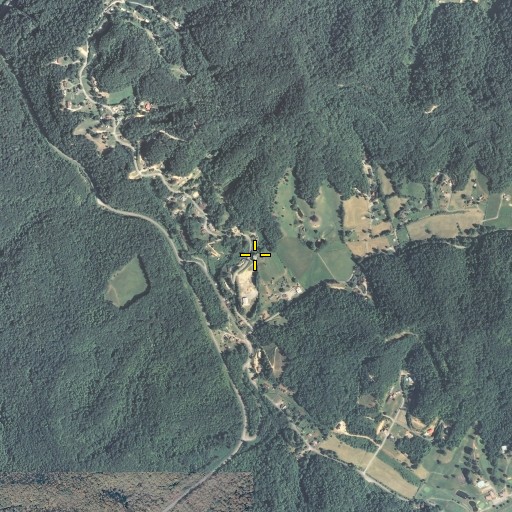 Aerial/Satellite Image of Breaks Elementary School, VA