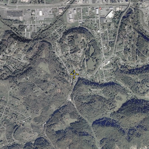 Aerial/Satellite Image of Apostolic Church of Jesus Christ, VA