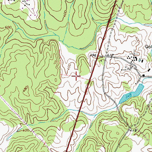 Topographic Map of South Wales, VA