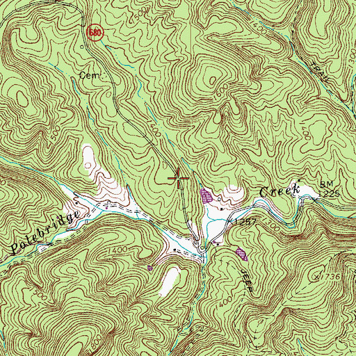 Topographic Map of Wilson School (historical), VA