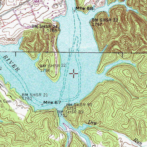 Topographic Map of Avens Island (historical), VA
