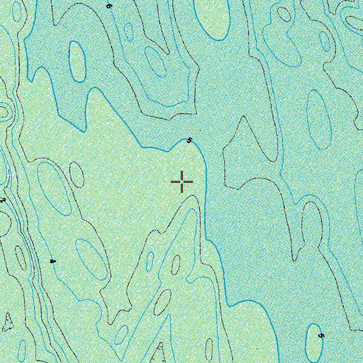 Topographic Map of City of Poquoson, VA