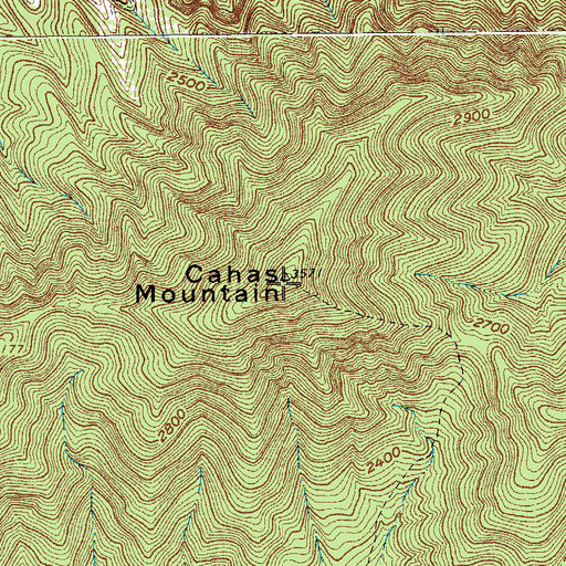 Topographic Map of WROV-FM (Martinsville), VA