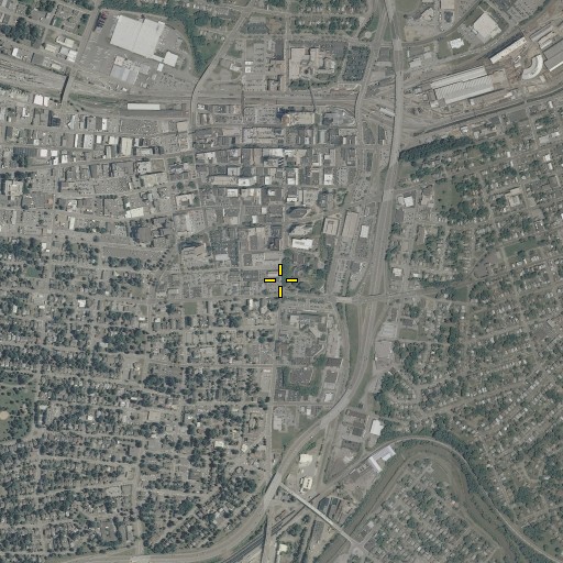Aerial/Satellite Image of Gill Memorial Hospital, VA