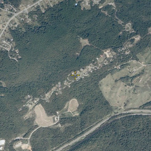 Aerial/Satellite Image of Ingles Mountain, VA